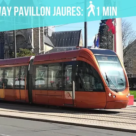 Tramway 10 Jaures Cosy Proche Gare